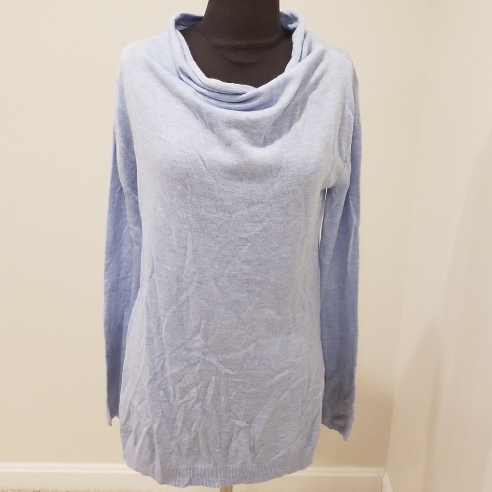 TROUVE Light Blue Size S Angora Blend Sweater